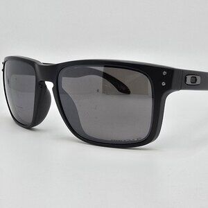 *SOLD* Oakley OO9102-D655 Holbrook Black Frame Polarized Prizm Black Sunglasses